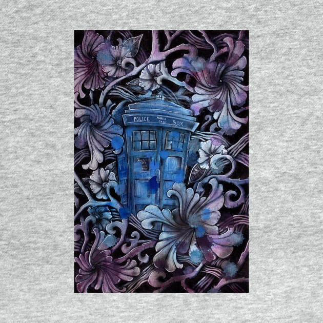 Tardis blue by selandrian